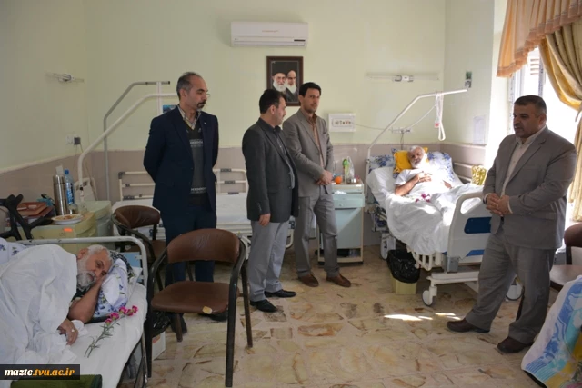 دیدار با خانواده شهید بخشی و جانبازان هشت سال دفاع مقدس 2
