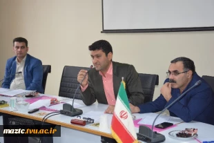 جلسه معاونین و رؤسای ادارات حوزه اداری و مالی دانشگاه فنی و حرفه ای مازندران 2