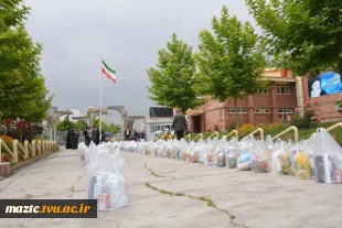 ارسال بسته های حمایتی دانشگاه فنی و حرفه ای استان مازندران جهت اهدا به سیل زدگان استان گلستان 4