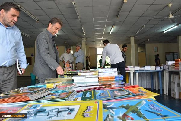 برپایی نمایشگاه کتاب در دانشکده فنی امام محمد باقر(ع) ساری  2