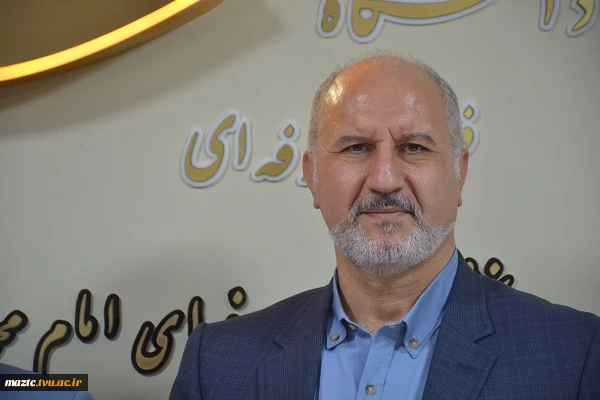 سخنان علیرضا خویی در مراسم معارفه معاون آموزشی و پژوهشی دانشگاه فنی و حرفه ای مازندران 2