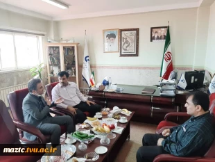 بازدید مسئولان دانشگاه فنی وحرفه ای استان مازندران از دانشکده فنی و حرفه ای محمودآباد 2