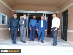 بازدید مسئولان دانشگاه فنی وحرفه ای استان مازندران از دانشکده فنی و حرفه ای محمودآباد 10