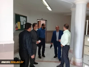 بازدید مسئولان دانشگاه فنی وحرفه ای استان مازندران از دانشکده فنی و حرفه ای محمودآباد 11