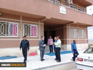 بازدید مسئولان دانشگاه فنی وحرفه ای استان مازندران از دانشکده فنی و حرفه ای محمودآباد 12