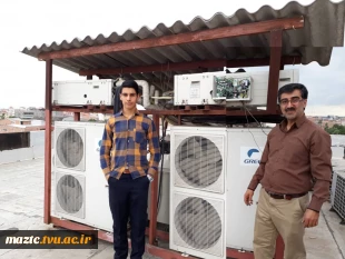 مهدی اقراری، دانشجوی مبتکر و مخترع آموزشکده فنی امام صادق(ع)بابل 9