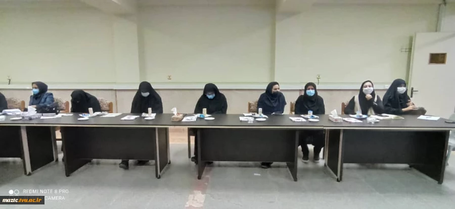 برگزاری نشست صمیمانه مشاورین تحصیلی شهرستان با ریاست و معاونین دانشکده فنی و حرفه ای محمودآباد 8