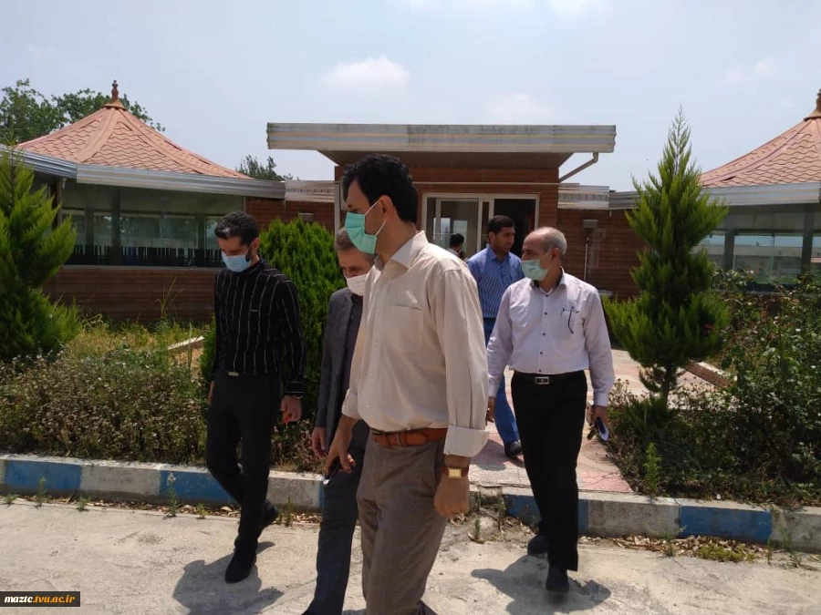 بازدید مدیر کل محترم امور دانشجویان دانشگاه فنی و حرفه ای کشور از آموزشکده کشاورزی ساری 8