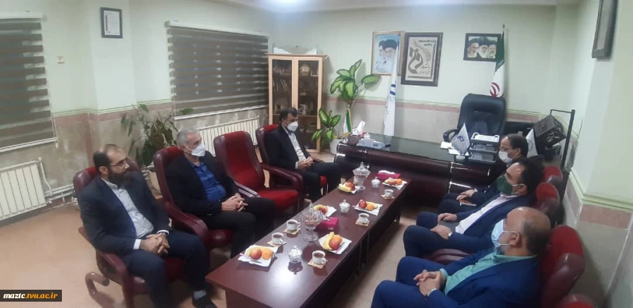 بازدید معاون اداره کل حراست دانشگاه فنی و حرفه ای کشور از دانشکده فنی و حرفه ای محمودآباد 2