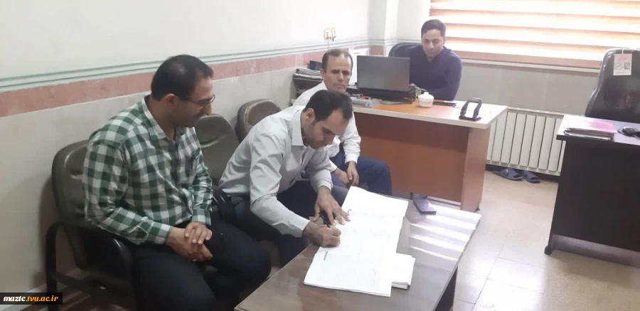 بازدید نماینده دانشگاه فنی و حرفه ای واحد استان مازندران از دانشکده فنی و حرفه ای محمودآباد 4