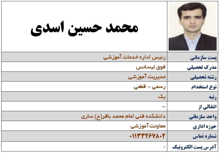 محمد حسین اسدی