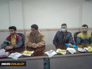 آئین افتتاحیه دفتر جدید بسیج دانشجویی شهید فرزانه دانشکده فنی و حرفه ای محمودآباد 7