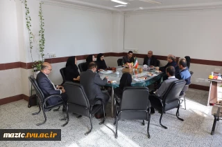 برگزاری جلسه آمایش رشته آموزشکده کشاورزی ساری