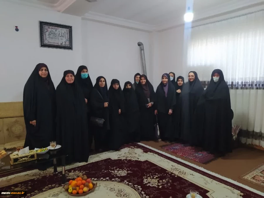 دیدار کارکنان آموزشکده قدسیه ساری  با خانواده معظم شهدا به مناسبت سالروز وفات حضرت ام البنین (س) و روز تکریم مادران و همسران شهدا 2