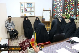 بازدید مسئولین بسیج دانشجویی شهرستان بابل از پایگاه بسیج دانشجویی آموزشکده فنی و حرفه ای دختران بابل 2