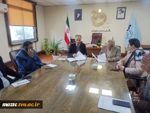 تفاهم ‌نامه همکاری دانشگاه فنی و حرفه ای استان مازندران و انجمن گردشگری پایدار سبز مازندران 2