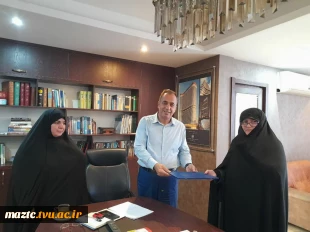 انعقاد تفاهم نامه همکاری بین گروه تولیدی محصولات غذایی شهرک صنعتی رجه و آموزشکده فنی و حرفه ای دختران بابل 2