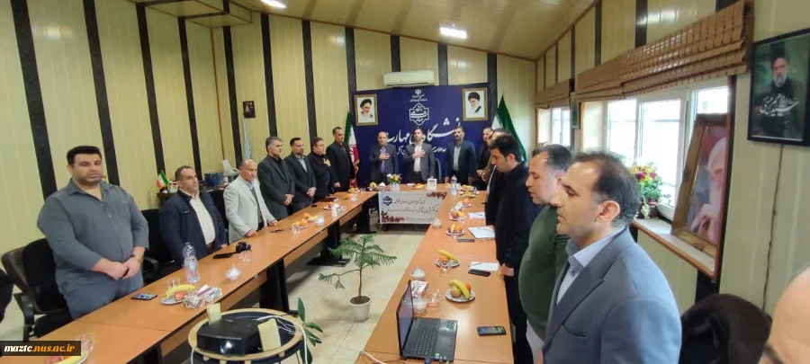 برگزاری مراسم  تکریم مهندس ساسان فلاحی و معارفه دکتر قربان قاسمی سرپرست جدید دانشکده ملی مهارت علامه حسن‌زاده آمل  4
