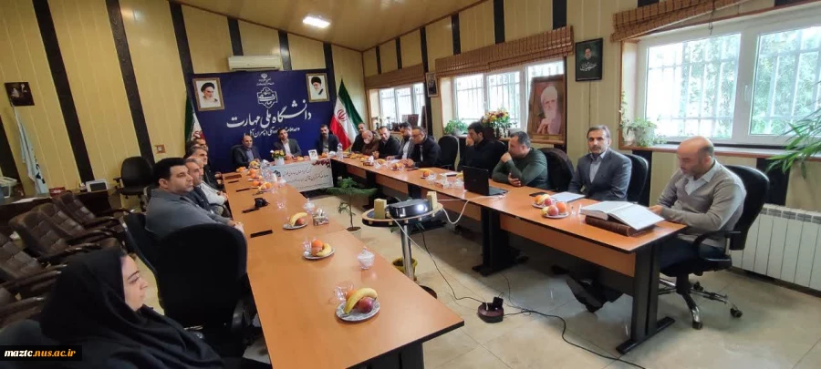 برگزاری مراسم  تکریم مهندس ساسان فلاحی و معارفه دکتر قربان قاسمی سرپرست جدید دانشکده ملی مهارت علامه حسن‌زاده آمل  13