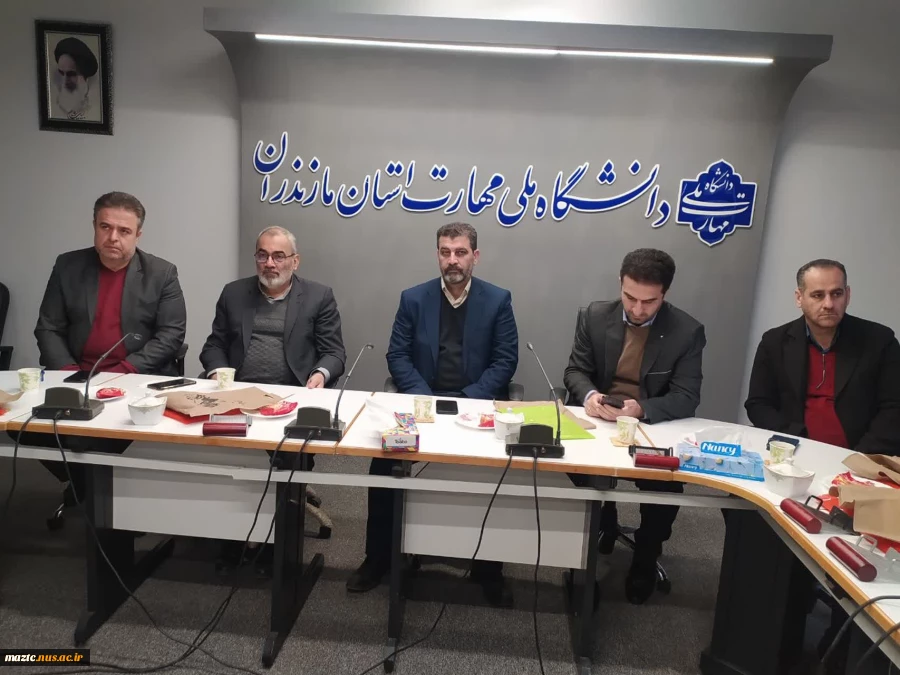 به مناسبت گرامی داشت ایام الله دهه مبارک فجر صورت گرفت: جلسه هماهنگی مسئولین امور ایثارگران دانشگاه ها و موسسات آموزشی وابسته به وزارت علوم، تحقیقات و فناوری در دانشگاه ملی مهارت استان مازندران  8