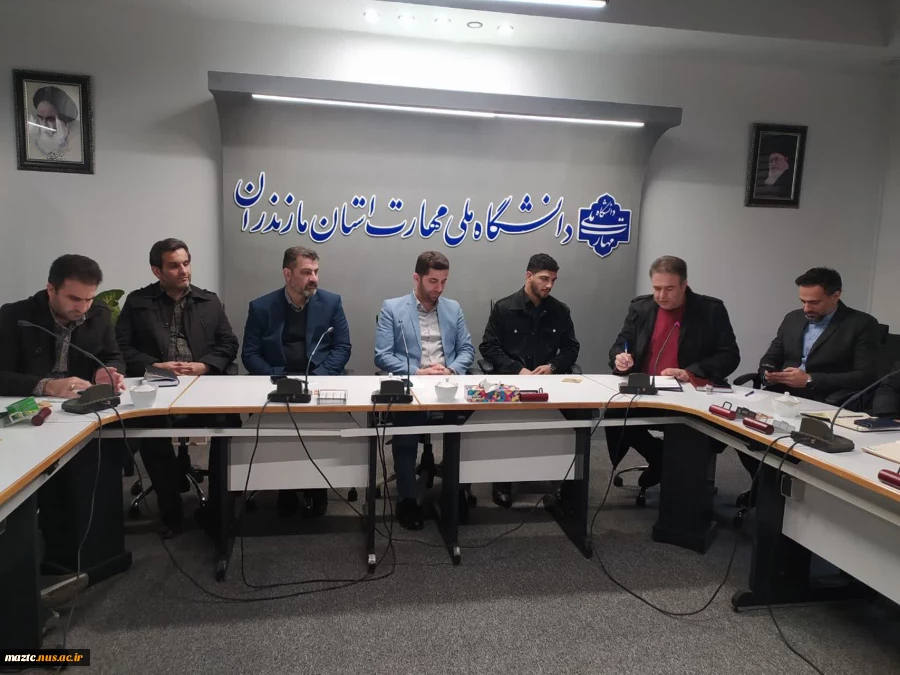 مراسم تقدیر و تجلیل از دانشجوی مدال آور دانشگاه ملی مهارت استان مازندران در مسابقات کشتی جهانی، جهان پهلوان عباس ابراهیم‌زاده 4