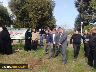 به مناسبت گرامیداشت هفته منابع طبیعی و روز درختکاری
در دانشکده ملی مهارت دختران ساری صورت گرفت  2