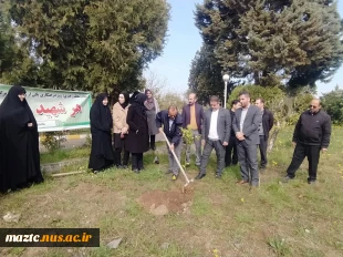 به مناسبت گرامیداشت هفته منابع طبیعی و روز درختکاری
در دانشکده ملی مهارت دختران ساری صورت گرفت  2