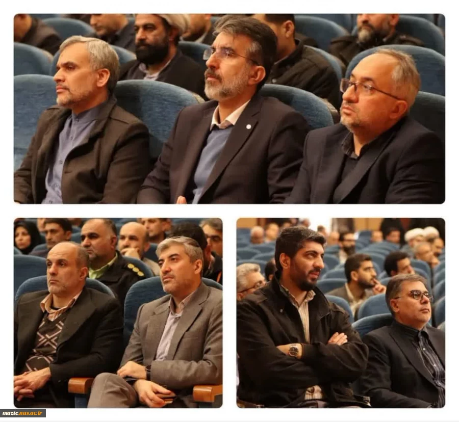 تجلیل از دو نفر از همکاران دانشگاه ملی مهارت استان مازندران در 
همایش مُفلحون، با حضور آیت الله «محمدباقر محمدی لائینی» نماینده ولی فقیه استان 2