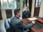 دیدار دکتر نعمت اله عسکری؛ رئیس دانشگاه ملی مهارت مازندران با سردار مفخمی شهرستانی؛ فرماندهی انتظامی استان