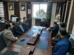 دیدار دکتر نعمت اله عسکری؛ رئیس دانشگاه ملی مهارت مازندران با سردار مفخمی شهرستانی؛ فرماندهی انتظامی استان 3