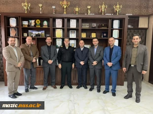 دیدار دکتر نعمت اله عسکری؛ رئیس دانشگاه ملی مهارت مازندران با سردار مفخمی شهرستانی؛ فرماندهی انتظامی استان 4