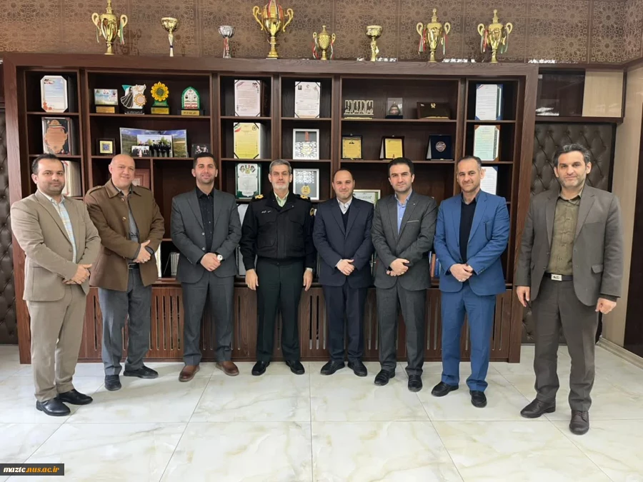 دیدار دکتر نعمت اله عسکری؛ رئیس دانشگاه ملی مهارت مازندران با سردار مفخمی شهرستانی؛ فرماندهی انتظامی استان 4