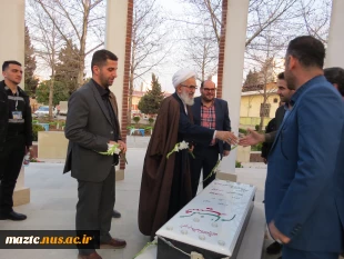 برگزاری سومین یادواره شهید خوشنام و محفل نورانی انس با قرآن کریم و تجلیل از خانواده های معزز شهدا در دانشگاه ملی مهارت استان مازندران  7