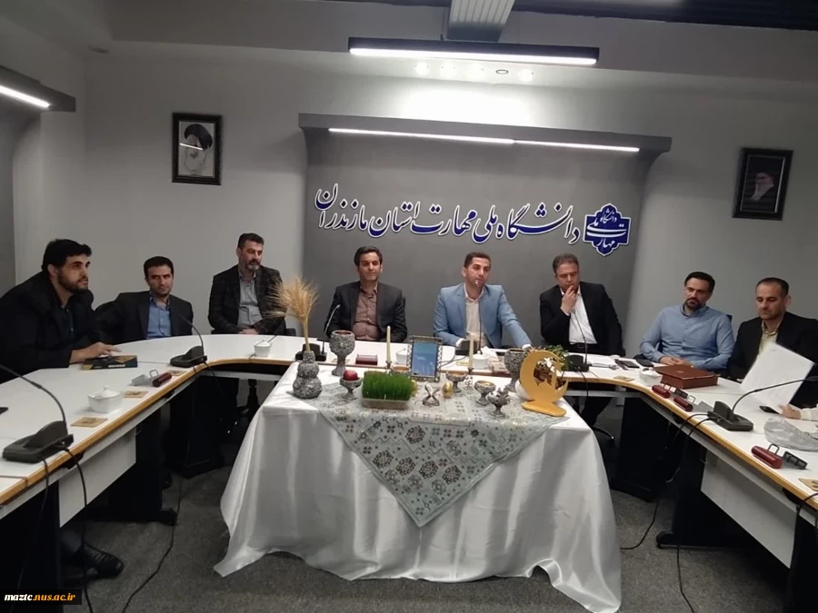 جشن دورهمی پایان سال کارکنان دانشکده ملی مهارت امام محمد باقر(ع) ساری  2