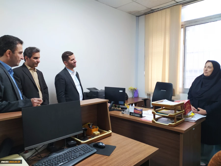 دیدار نوروزی دکتر نعمت اله عسکری رئیس دانشگاه ملی مهارت استان مازندران و هیئت رئیسه، با کارکنان این دانشگاه در اولین روز کاری سال جدید 4