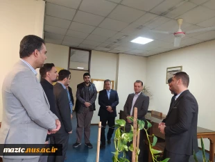 دیدار نوروزی دکتر نعمت اله عسکری رئیس دانشگاه ملی مهارت استان مازندران و هیئت رئیسه، با کارکنان این دانشگاه در اولین روز کاری سال جدید 9