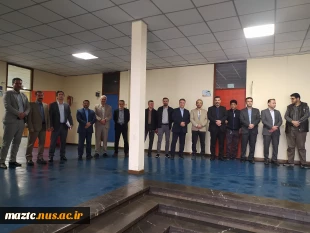 دیدار نوروزی دکتر نعمت اله عسکری رئیس دانشگاه ملی مهارت استان مازندران و هیئت رئیسه، با کارکنان این دانشگاه در اولین روز کاری سال جدید 10