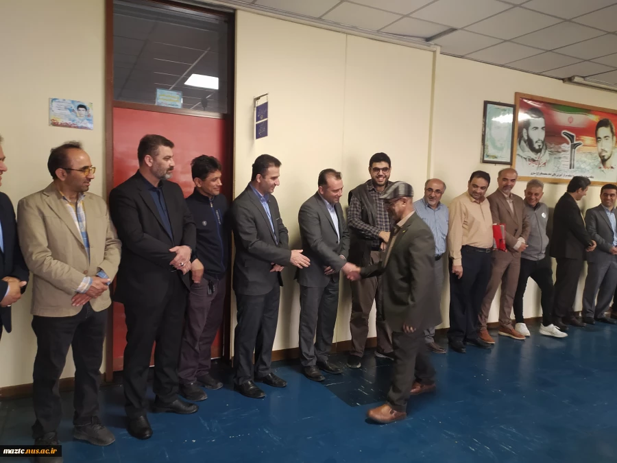 دیدار نوروزی دکتر نعمت اله عسکری رئیس دانشگاه ملی مهارت استان مازندران و هیئت رئیسه، با کارکنان این دانشگاه در اولین روز کاری سال جدید 11