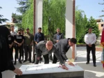 گرامیداشت روز ملی فناوری هسته ای و محکوم کردن جنایات وحشیانه رژیم غاصب اسرائیل در کشتار مردم بیگناه غزه و فلسطین در دانشگاه ملی مهارت استان مازندران 
 2