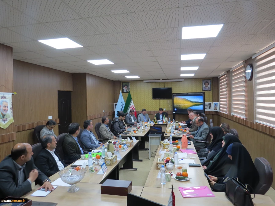 جلسه روسای دانشکده های ملی مهارت 12 گانه استان مازندران در دانشکده ملی مهارت امام خمینی ره شهرستان بهشهر 2