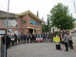 تجمع دانشگاهیان ( اساتید،کارکنان و دانشجویان)دانشگاه ملی مهارت استان مازندران همزمان با دانشگاهیان سراسر کشور در حمایت از مردم مظلوم و بی دفاع غزه و اعلام انزجار از جنایت بی رحمانه رژیم صهیونیستی
 2