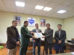 دریافت لوح سپاس دکتر رضا معصومی معاون آموزشی دانشگاه ملی مهارت استان مازندران ازمدیر کل بنیاد حفظ آثار و نشر ارزش های دفاع مقدس مازندران
 2