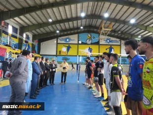 آغاز برگزاری مسابقات ورزشی انتخابی دانشجویان دانشکده های ملی مهارت ۱۲ گانه استان با حضور دکتر بریمانی مدیر کل ورزش و جوانان  و دکتر نعمت اله عسکری رئیس دانشگاه ملی مهارت  استان در دانشکده ملی مهارت امام محمد باقر (ع) ساری 2