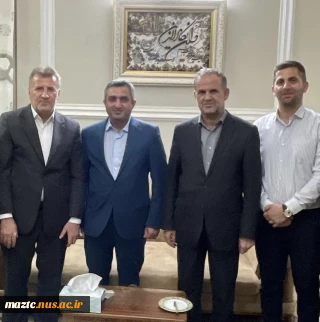 در راستای تحقق اهداف کلان و ایفای نقش‌آفرینی موثر دانشگاه ملی مهارت در مسیر رشد علمی و اشتغال‌زایی کشور صورت گرفت. دیدار دکتر نعمت‌اله عسکری، رئیس دانشگاه ملی مهارت استان مازندران، با دکتر فیاضی نماینده شهرستان محمودآباد و نور در مجلس شورای اسلامی و عضو کمیسیون آموزش و دکتر حاجی پور نماینده شهرستان آمل در مجلس شورای اسلامی و عضو کمیسیون کشاورزی و رییس فراکسیون تسهیل تجارت و سرمایه گذاری مجلس