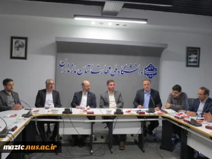 جلسه اعطای گواهینامه دانشجویان دانشگاه ملی مهارت استان مازندران مبنی بر صلاحیت انجام کار در حوزه های پیمانکاری FTTH مخابرات استان مازندران
 3