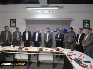 جلسه اعطای گواهینامه دانشجویان دانشگاه ملی مهارت استان مازندران مبنی بر صلاحیت انجام کار در حوزه های پیمانکاری FTTH مخابرات استان مازندران
 4
