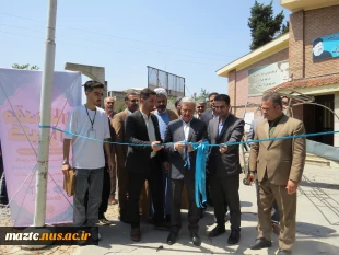 در حاشیه برگزاری همایش یک روزه حوزه معاونت فرهنگی و دانشجویی صورت گرفت، افتتاح اولین بازارچه دست‌ساخته‌های دانشجویان دانشکده‌های ۱۲‌گانه استان مازندران با حضور دکتر میر معینی 2