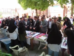 در حاشیه برگزاری همایش یک روزه حوزه معاونت فرهنگی و دانشجویی صورت گرفت، افتتاح اولین بازارچه دست‌ساخته‌های دانشجویان دانشکده‌های ۱۲‌گانه استان مازندران با حضور دکتر میر معینی 5