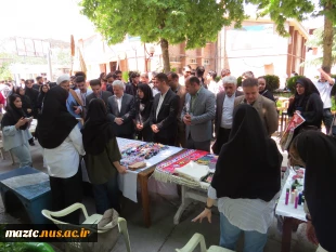 در حاشیه برگزاری همایش یک روزه حوزه معاونت فرهنگی و دانشجویی صورت گرفت، افتتاح اولین بازارچه دست‌ساخته‌های دانشجویان دانشکده‌های ۱۲‌گانه استان مازندران با حضور دکتر میر معینی 5