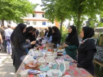 در حاشیه برگزاری همایش یک روزه حوزه معاونت فرهنگی و دانشجویی صورت گرفت، افتتاح اولین بازارچه دست‌ساخته‌های دانشجویان دانشکده‌های ۱۲‌گانه استان مازندران با حضور دکتر میر معینی 9